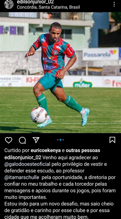 Magno Fernandes On Twitter Lateral Direito Edilson Se Desde Do CAC