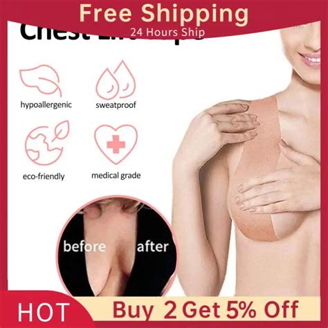 Sexy Boob Tape Women Breast Nipple Covers Push Up Bra Body Invisible Breast Lift Tape Adhesive