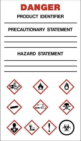 Product Identifier Label Western Safety Sign