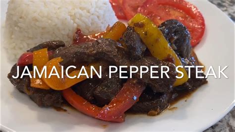 Jamaican Pepper Steak Tender Flavorful Jamaican Steak Recipe