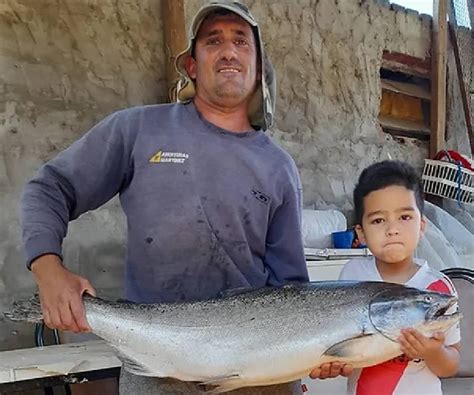 La Aparición De Dos Salmones En El Río Paraná Sorprende A Pescadores Y