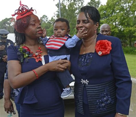 Photos Baton Rouge Community Pays Final Respects To Officer Montrell