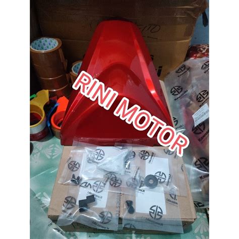 Single Seat Ninja Rr New Oren Original Rear Seat Cover Shopee Malaysia