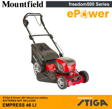 Mountfield Empress Li Freedom In Self Propelled Cordless