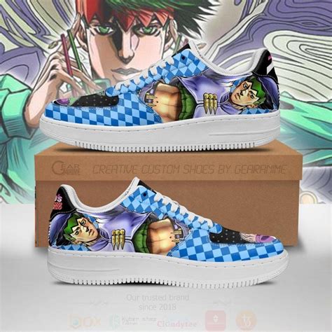 HOT Rohan Kishibe JoJo Anime NAF Nike Air Force Shoes Express Your