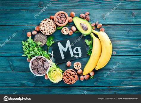 Foods Containing Natural Magnesium Chocolate Banana Cocoa Nuts Avocados ...