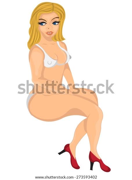 Cartoon Vector Illustration Bikini Sexy Girl Stock Vector Royalty Free 273593402 Shutterstock
