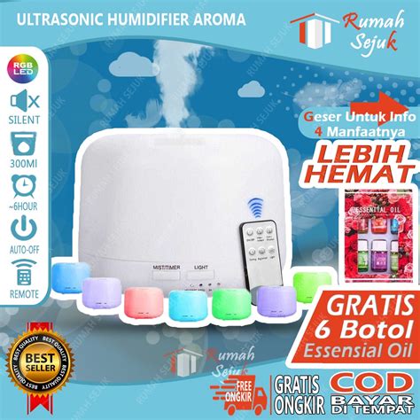 Jual RS Air Humidifier Diffuser Aromaterapi Alat Pengharum Ruangan