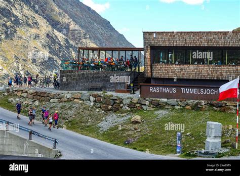 Timmelsjoch Pass Auf Der Landschaft Timmelsjoch Berg Bergpass