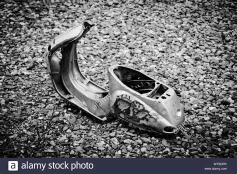 Broken Scooter Hi Res Stock Photography And Images Alamy