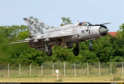 Croatia Air Force Mikoyan Gurevich Mig 21bisd 116 By Rkellenaers