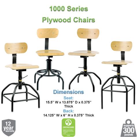 Bevco 1000 Series Plywood Chairs | Q Source, Inc.