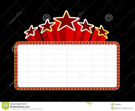 Marquee Sign Vector At Getdrawings Free Download