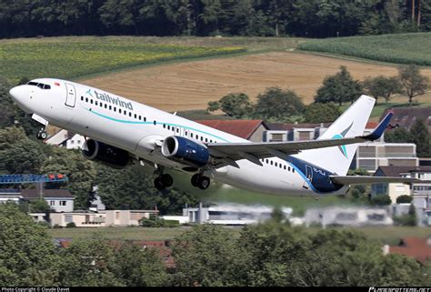 TC TLJ Tailwind Airlines Boeing 737 8Z9 WL Photo By Claude Davet ID