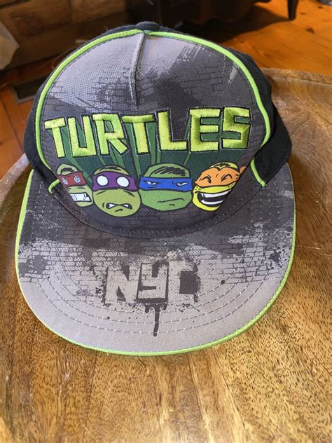 Teenage Mutant Ninja Turtles Black Hat Nyc Snapback Gem