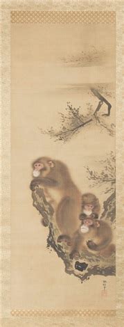 Three Monkeys by Mori Sosen on artnet