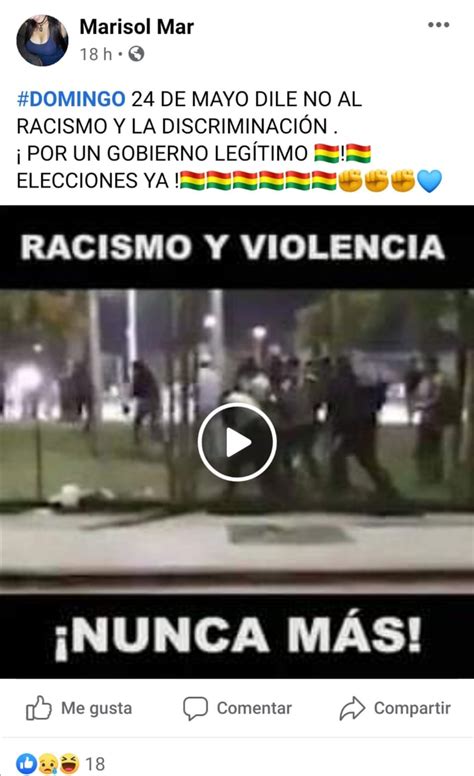 Usan Video De Un Ataque A Polic As En Per Para Incriminar A C Vicos