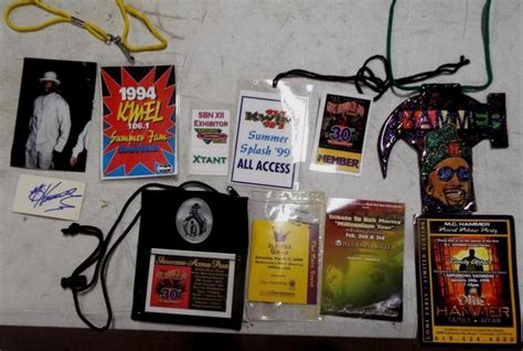 Lot Backstage Access Passes