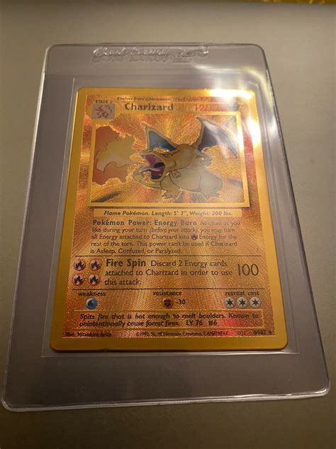 Mavin 2021 Pokemon Celebrations 4 Metal Promo Charizard Ultra Premium