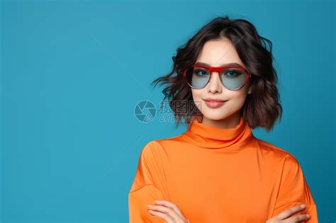 时尚可爱的年轻女子高清图片下载 正版图片600652883 摄图网