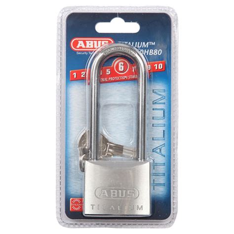 Abus P Lock Ti Hb Kd Dp Abus Series Titalium Padlocks Lsc