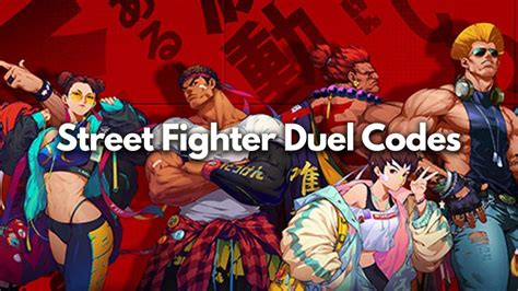 Street Fighter Duel Codes Free Gems April Gamer Digest