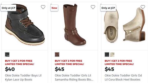 JCPenney Sale: Buy 1, Get 2 Free Boots :: Southern Savers