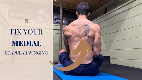 How To Fix Your Medial Scapular Winging Youtube