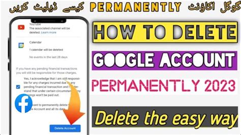 Step By Step Guide How To Delete Google Account Permanently