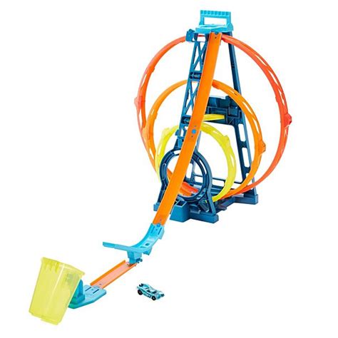 HOT WHEELS Pista Triplo Loop MATTEL GLC Piemonti Giocattoli