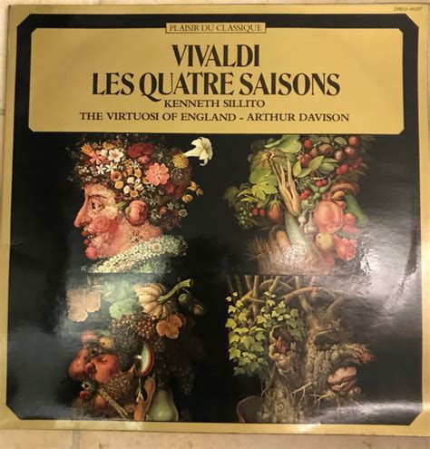 Antonio Vivaldi The Virtuosi Of England Arthur Davison Les Quatre