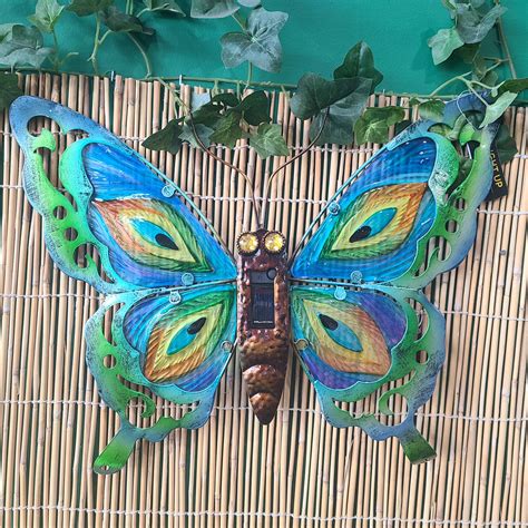 Wall Art Solar Butterfly | Wickerland Kelowna, Calgary, Victoria - Wicker Land Patio