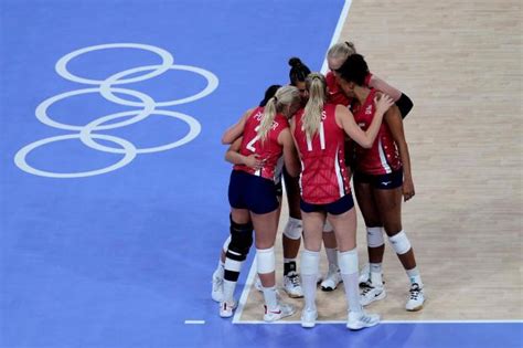 Us Womens Volleyball Beats Brazil To Reach Paris Olympics Gold Medal