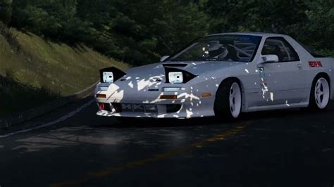 Ryosuke Takahashis Mazda Rx 7 Fc Assetto Corsa Youtube