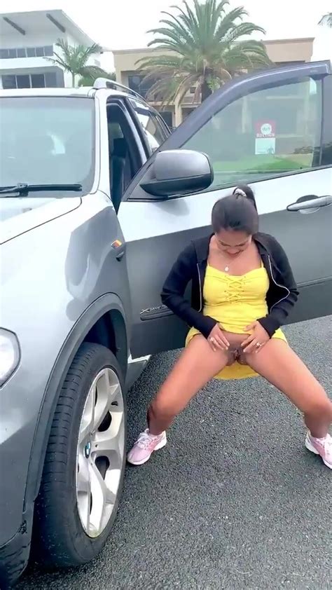 Filipina Milf Monica Pees Outside Of Car In Cul De Sac Thisvid