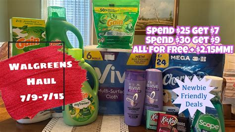 Walgreens Haul Newbie Friendly Deals All For Free Mm