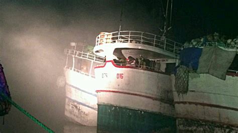 Fishing Boat Catches Fire Over B3m In Damages