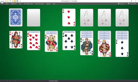 123 Free Solitaire Customize Screenshot