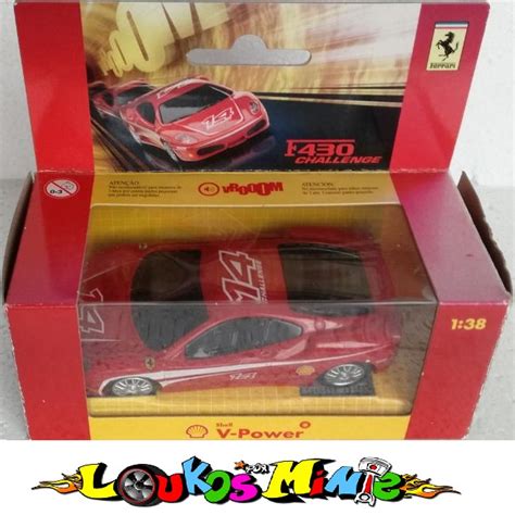 Hot Wheels FERRARI F CHALLENGE Shell V Power Escala Shopee Brasil