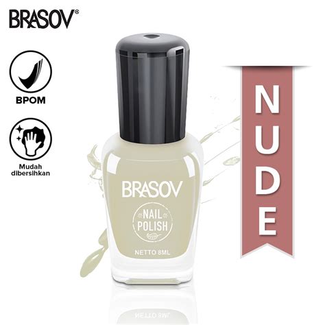 Jual BRASOV Kutek Cat Kuku Nude 8 ML BPOM Nail Polish Kutex Kuteks XX CT Indonesia Shopee Indonesia