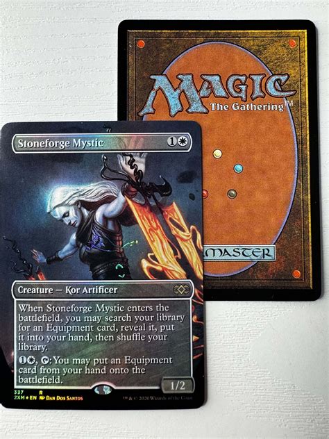 Stoneforge Mystic Borderless Foil Tolarian Library