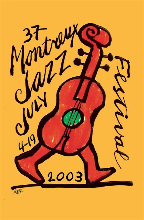 Jazz Poster Research Montreux Jazz Festival Montreux Jazz Affiche