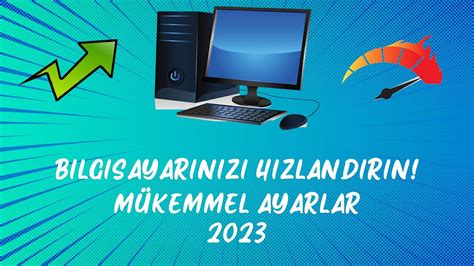 WİNDOWS 10 HIZLANDIRMA FPS ARTTIRMA BİLGİSAYAR HIZLANDIRMA