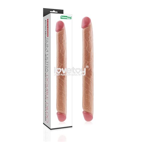 Dildo Doble Slim Ultra 43cm KingSized LOVETOY LV2213 Sexshop Mayorista