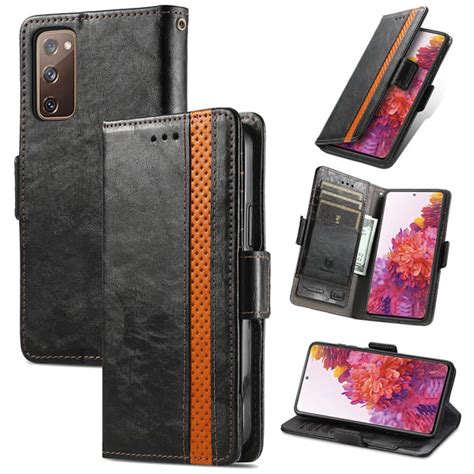 Caseneo Samsung Galaxy S Fe Premium Soft Pu Leather Flip Wallet Case