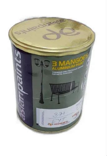 Asian Paints 3 Mangoes Aluminium Paint For Metal Silver At Rs 400 Can