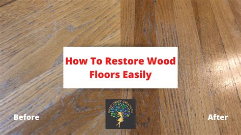 How To Restore Wood Floors Easily Youtube