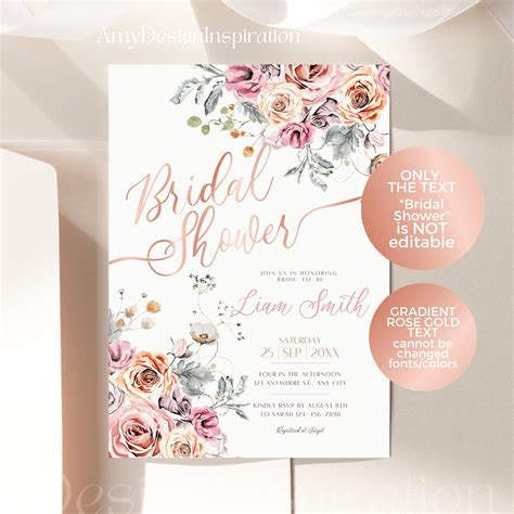 Wedding Invitation Paper Printable Invitations Digital Invitations