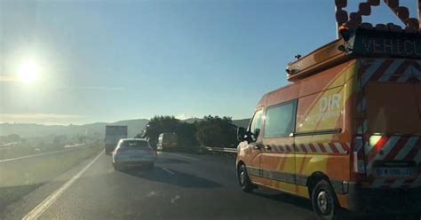 Trafic en direct A7 un camion en panne provoque un bouchon à