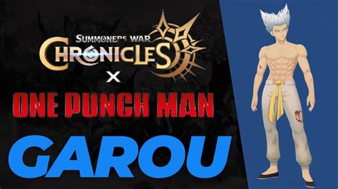 Garou One Punch Man Summoners War Chronicles Colab Youtube